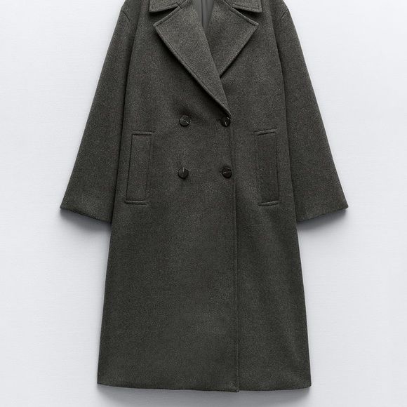 Soft oversized coat - Picture 2 of 11